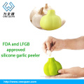 100% FDA and LFGB Silicone Food Grade Garlic Press/crusher/peeler